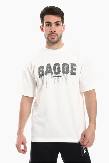 Printed White Comfy T-Shirt