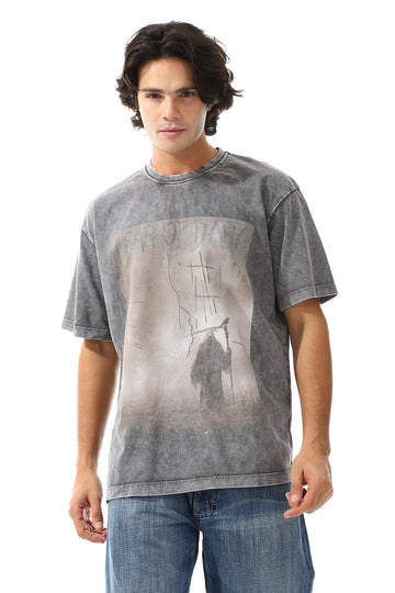 Round Neck Slip On T-shirt