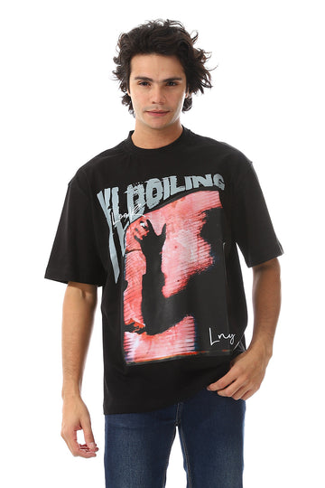 White Printed Summer T-Shirt