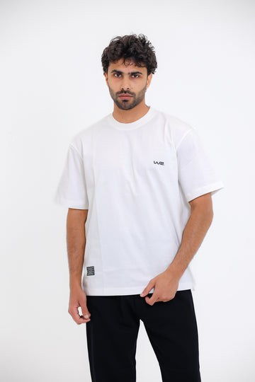 Comfy Round Neck T-shirt - White