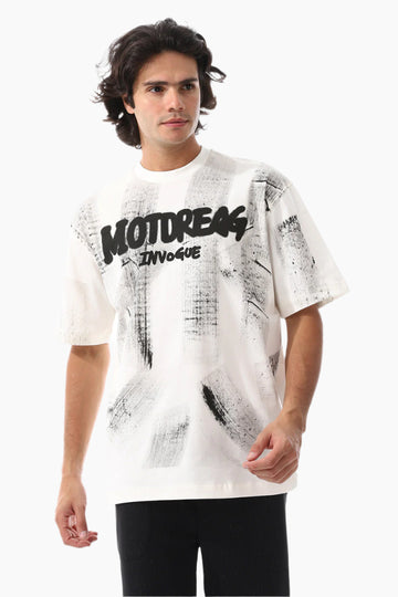 Summer With Touch Of White T-shirt