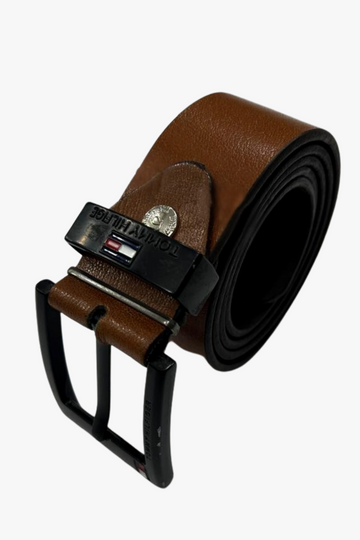 Simple Plain Buckled Leather Belt – Havan