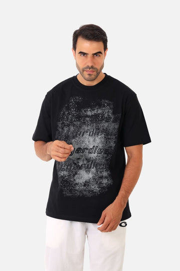 Comfy Round Neck T-shirt - Black
