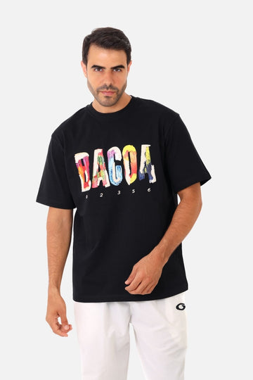 Comfy Round Neck T-shirt - Black