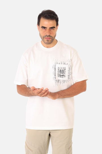 Comfy Round Neck T-shirt - White