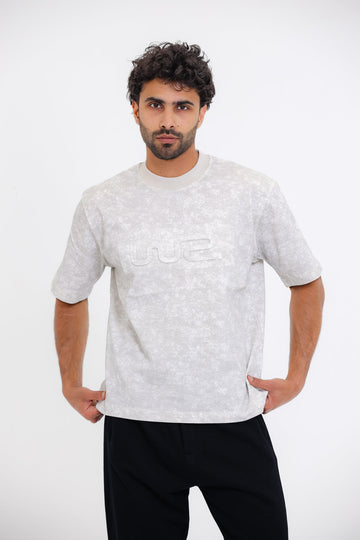 Comfy Round Neck T-shirt - off White