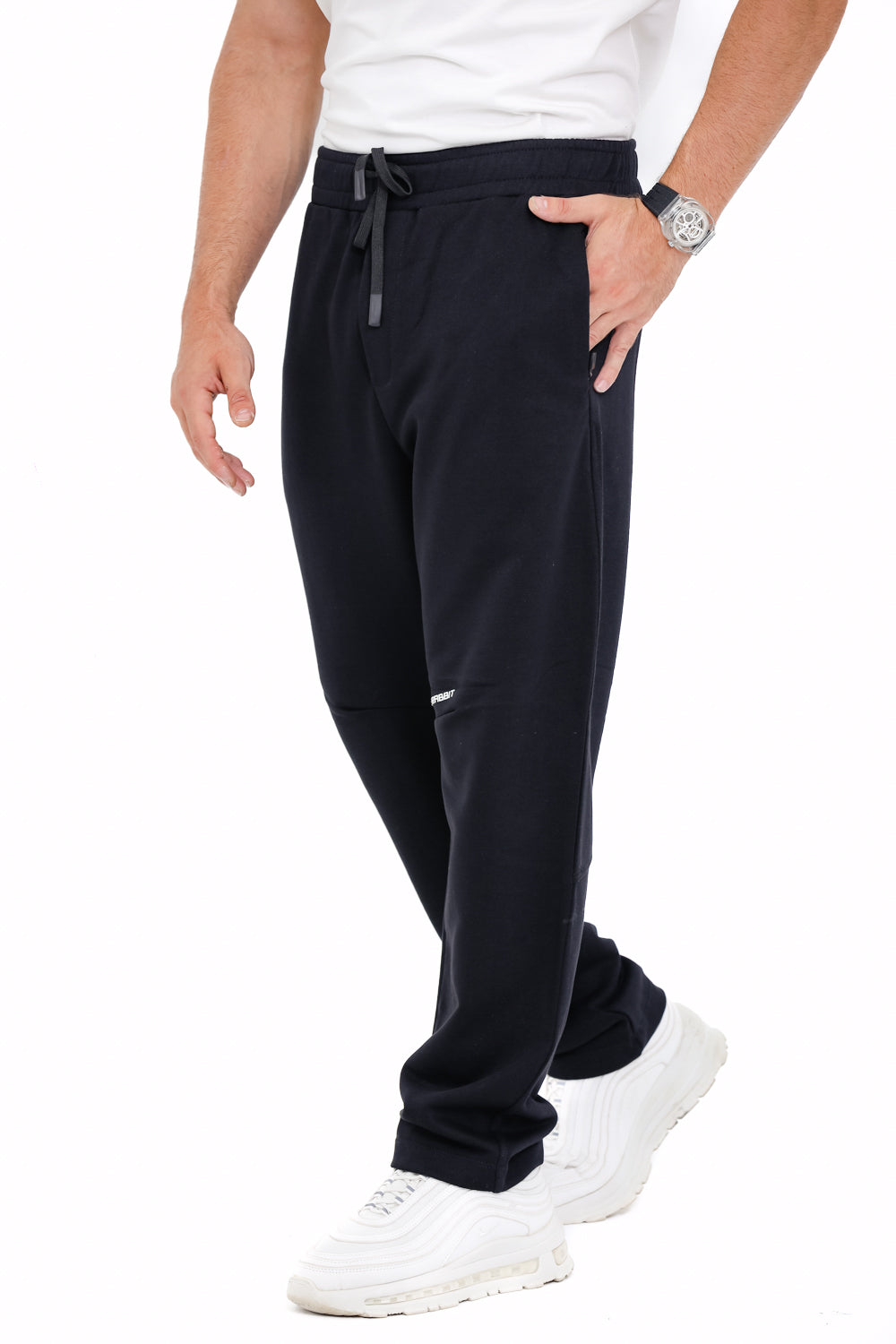 Cotton Elastic Waist Pants