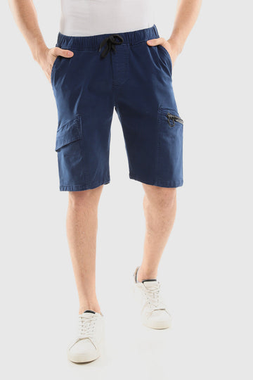 Knee Pockets Waist Drawstring