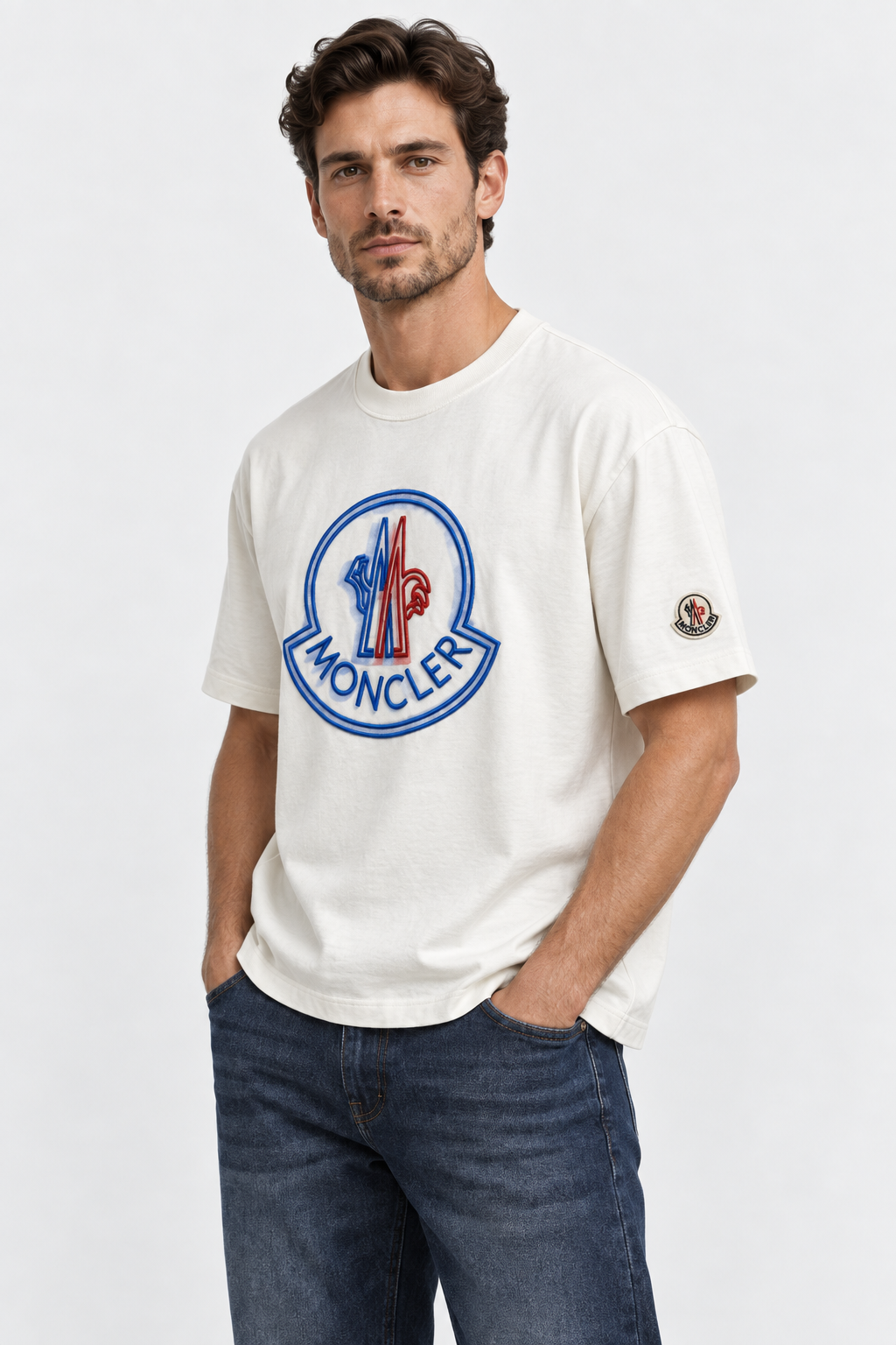 T-Shirt MONCLER Clean and modern look suitable for all occasions For Men
