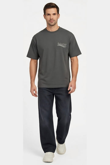 T-Shirt Balenciaga with Embroidered Logo – Soft & Comfortable For Men