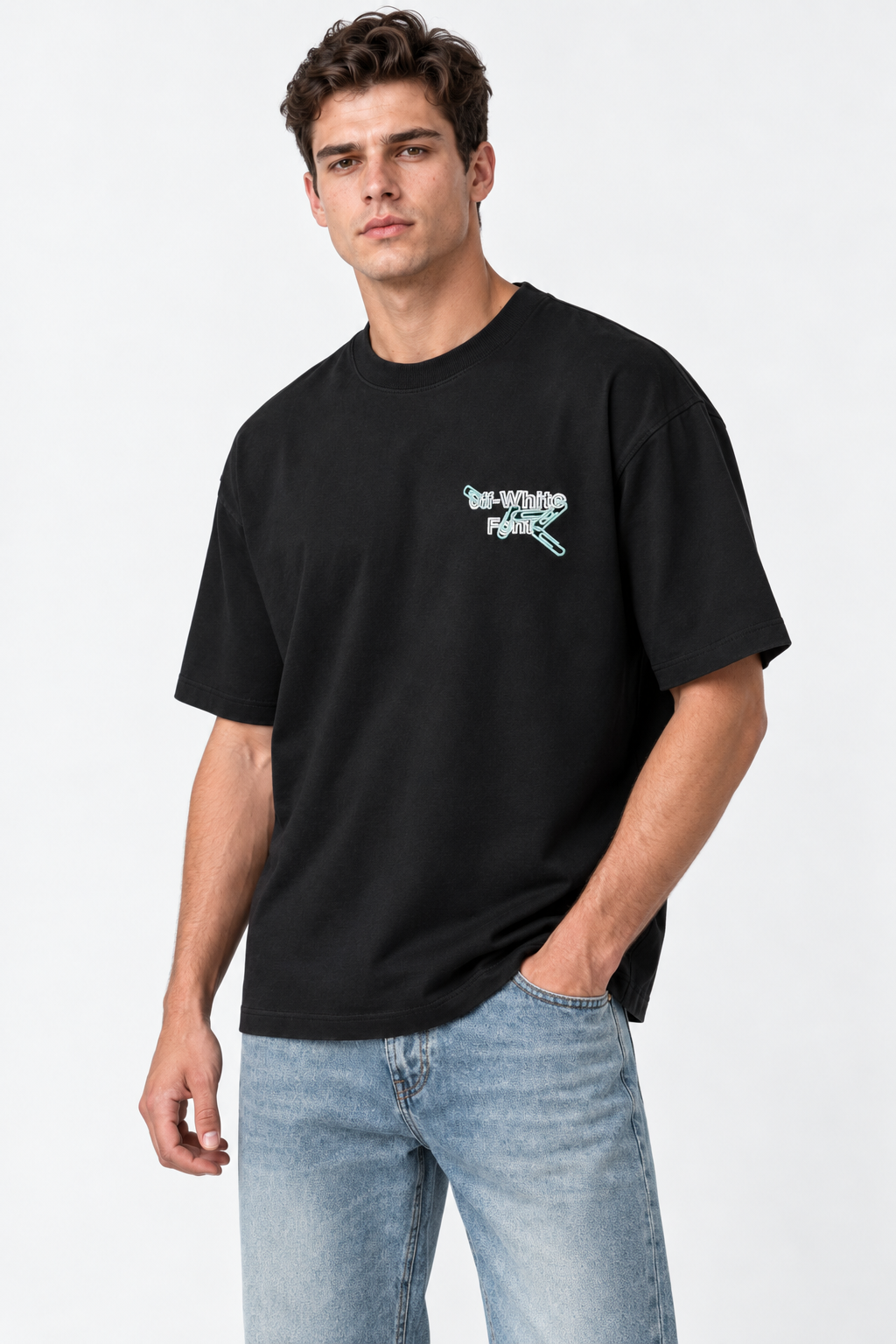 T-Shirt  OFF-WHITE Comfortable fabric with a practical everyday design For Men
