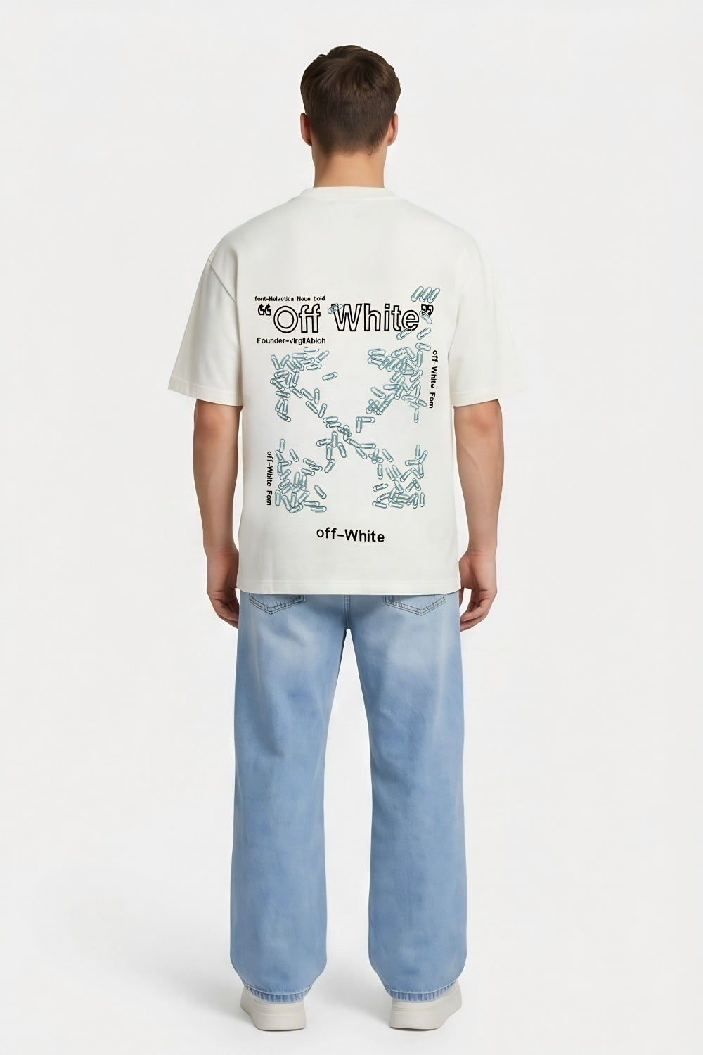 T-Shirt  OFF-WHITE Comfortable fabric with a practical everyday design For Men