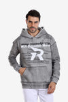 Urban Statement Hoodie Vintage Charcoal Grey