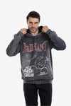 "Brilliant" Grey Long Sleeves Hoodie