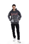 "Brilliant" Grey Long Sleeves Hoodie