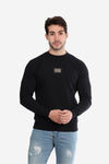 (DOLCE&GABBANA)Side Pocket Full Sleeves Sweatshirt – Black