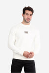 (DOLCE&GABBANA)Side Pocket Full Sleeves Sweatshirt – White