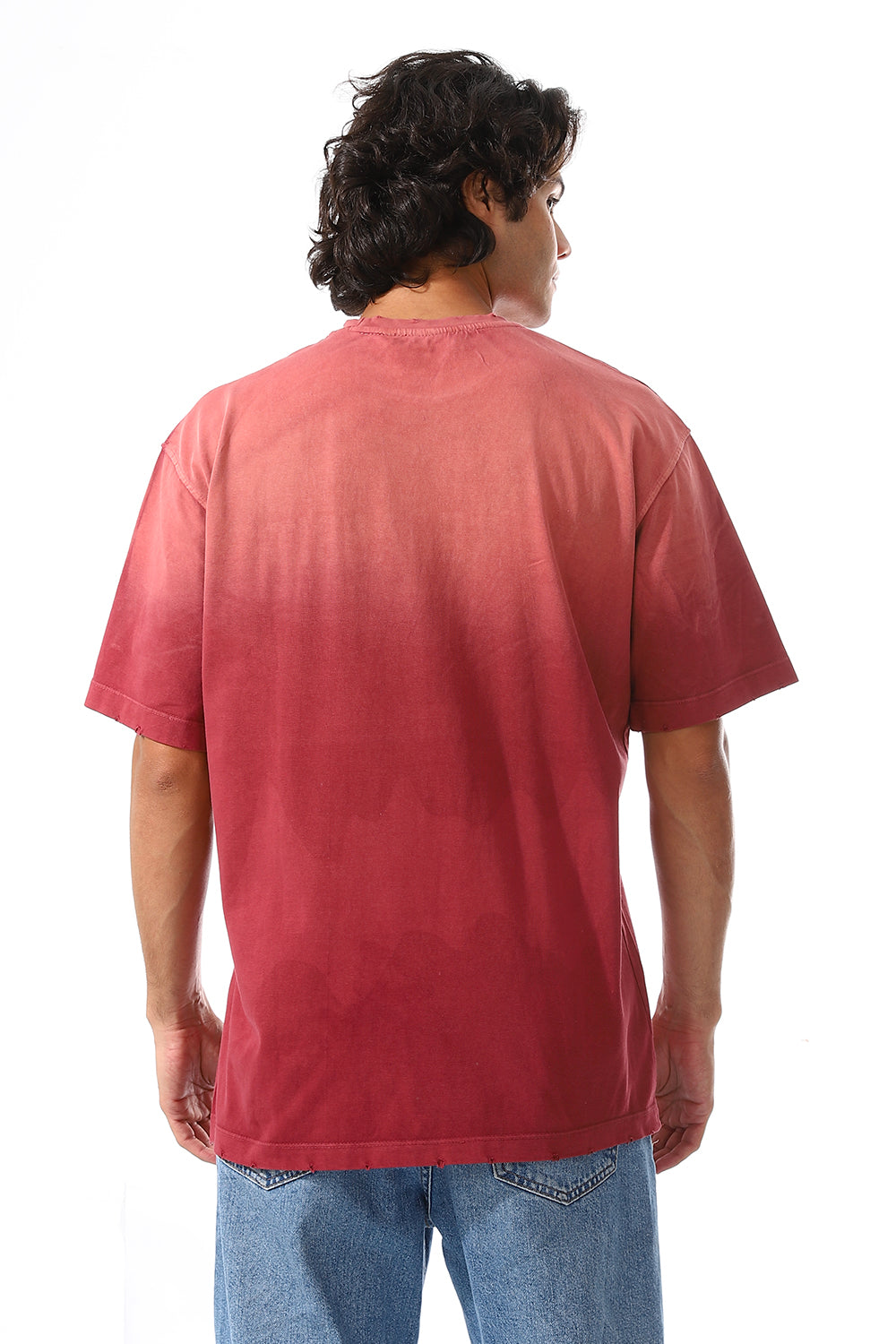 Chest Printed Cotton T-Shirt