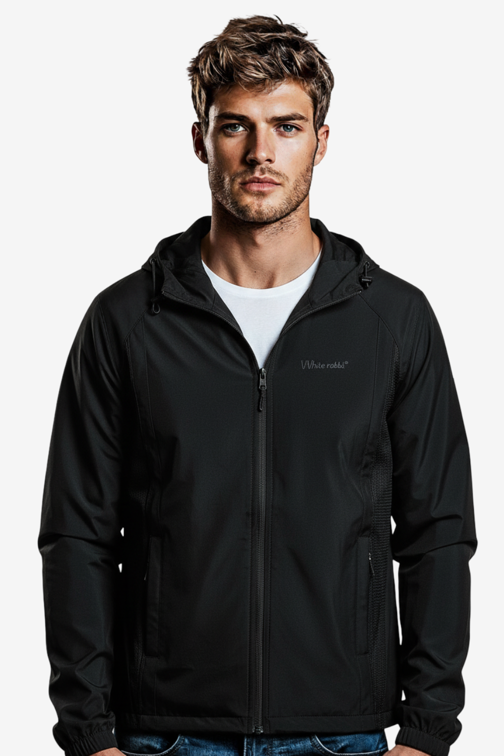 Jacket soft with lining-Black