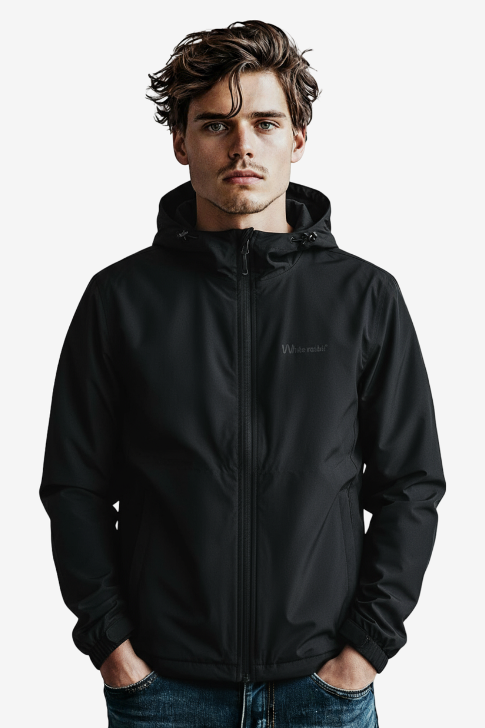 Jacket soft with lining-Black