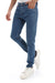 Straight Fit Cotton Jeans - Standard Blue