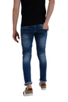 jeans -Casual Dirty Denim Jeans Pant Jeans Blue