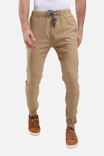 jebarden -Side Zipped Pockets beige Pants