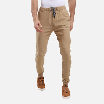 jebarden -Side Zipped Pockets beige Pants