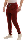 Stylish Casual Sweatpants - Burgundy