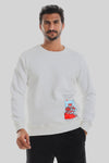 Low Left Side "Never Regret" Sweatshirt