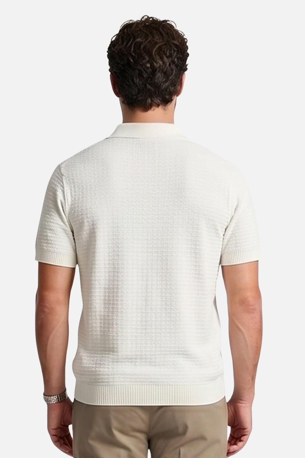The Desert Sand Johnny Collar Polo