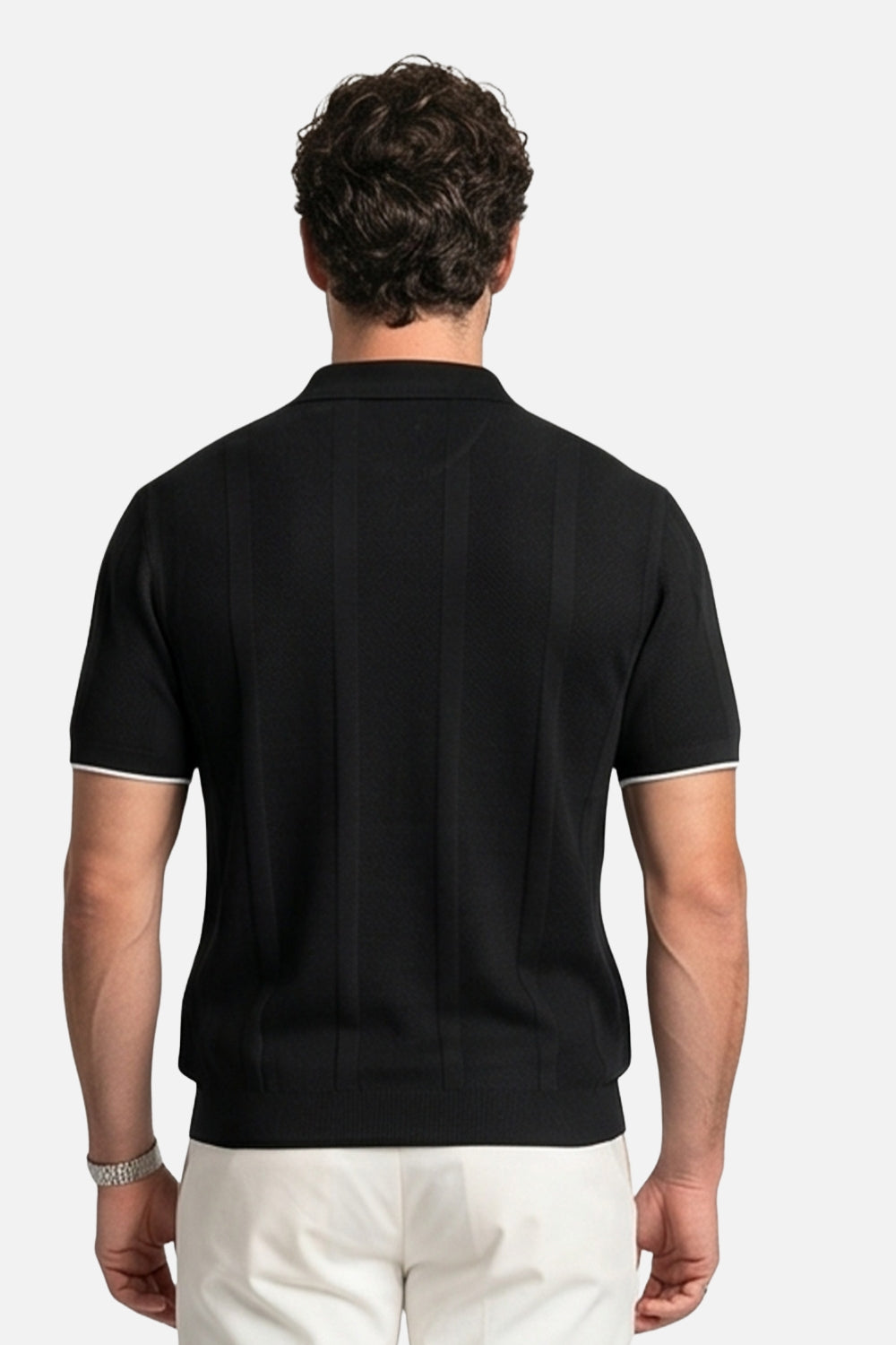 The Midnight Cable Johnny Collar Polo