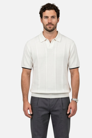 The Midnight Cable Johnny Collar Polo