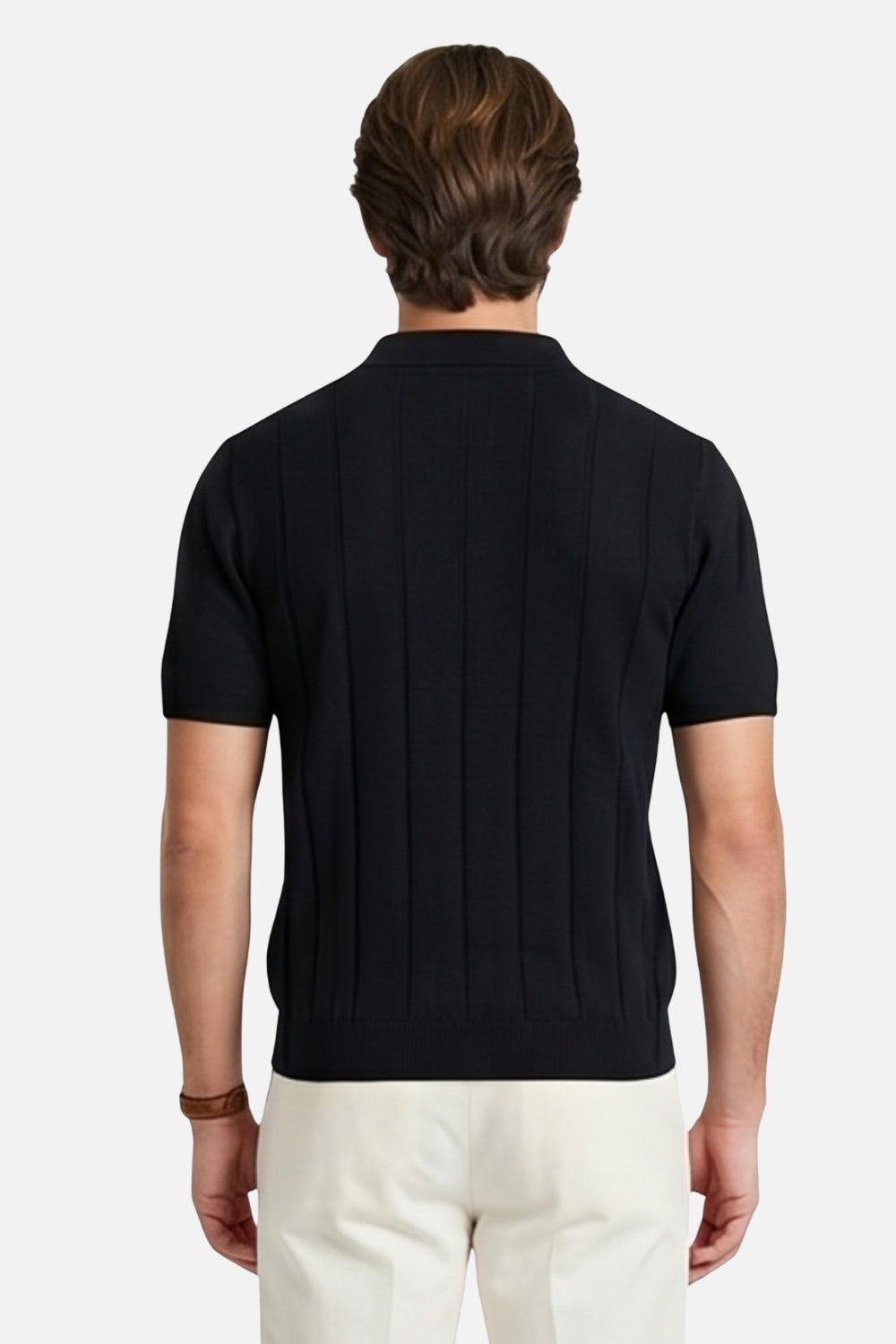 The Classic Cable-Knit Heritage Polo