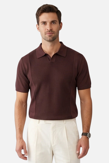 The Emerald Riviera Johnny Collar Polo