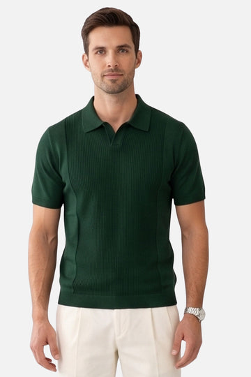 The Emerald Riviera Johnny Collar Polo