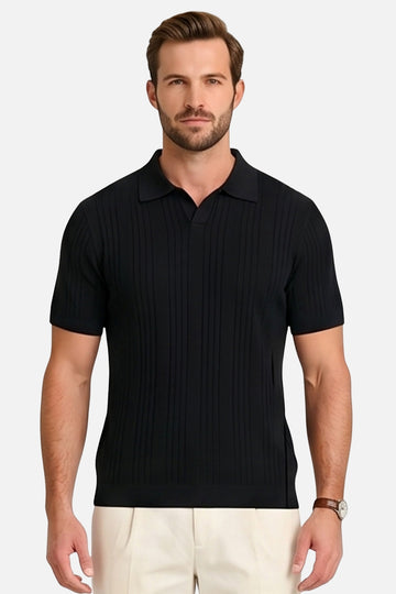 The Classic Emerald Ribbed Polo