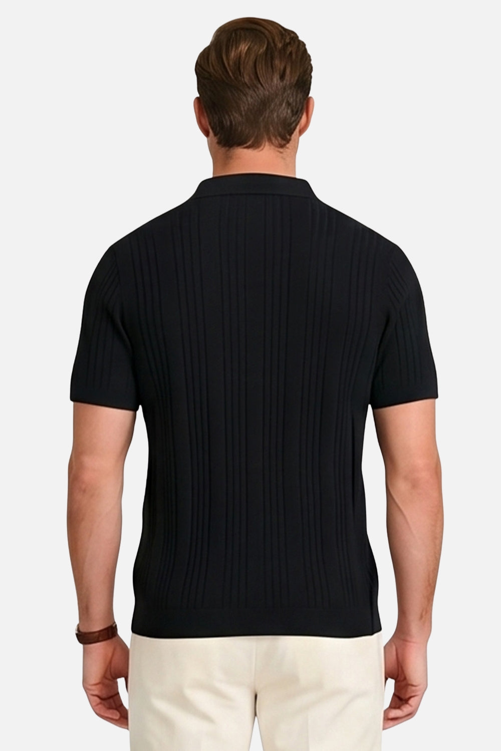 The Classic Emerald Ribbed Polo