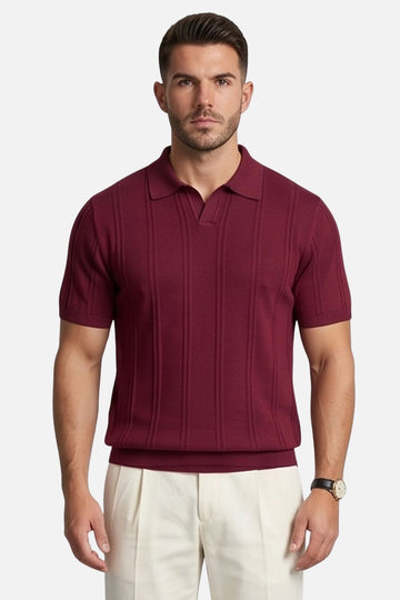 The Classic Ribbed Riviera Polo