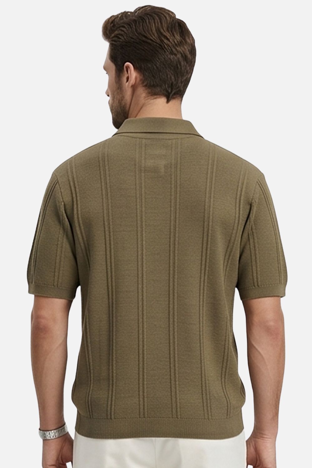 The Classic Ribbed Riviera Polo