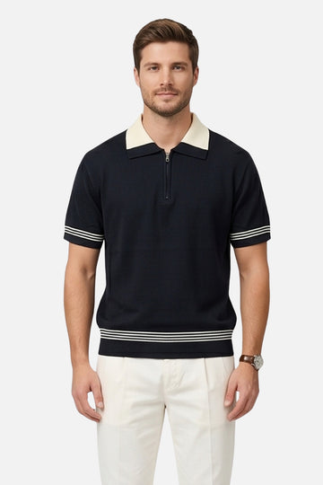 The Knit Resort Quarter-Zip Polo
