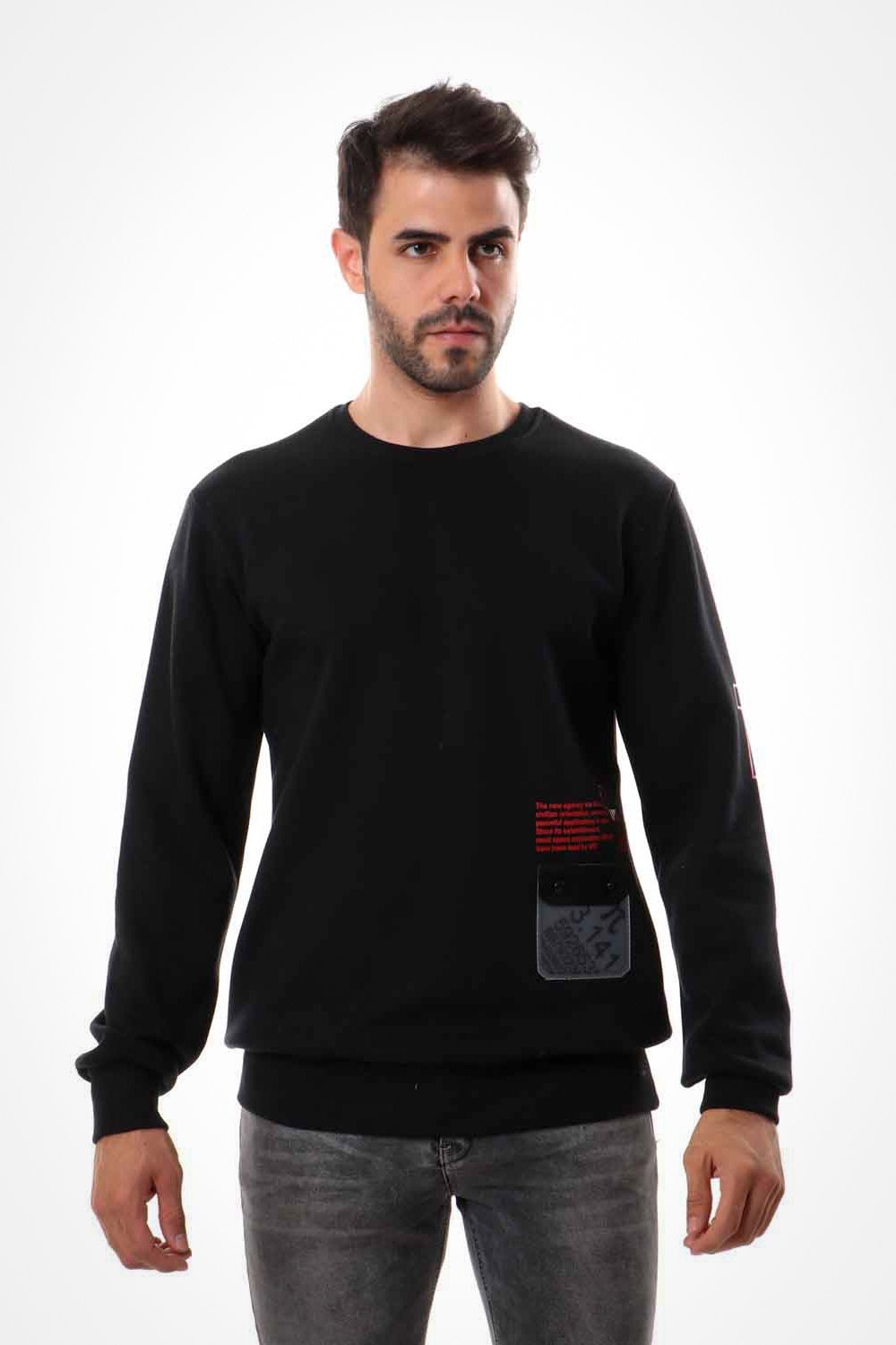 Side Pocket Full Sleeves Sweatshirt