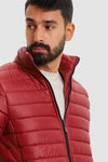 Zipper Full Sleeves Puffer Jacket