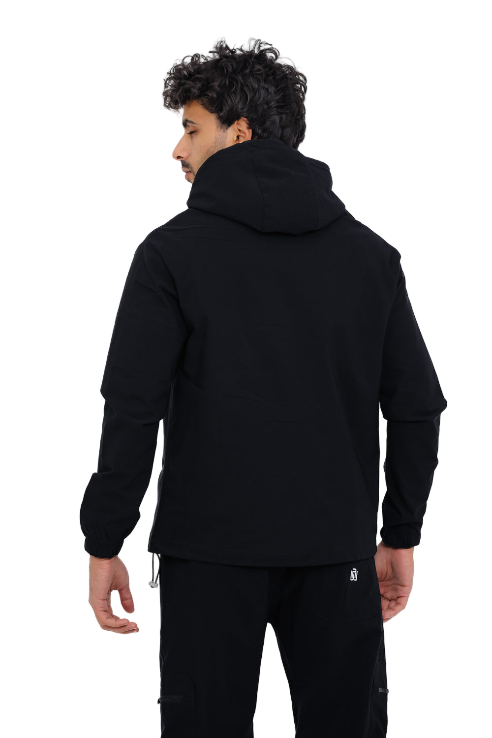 Jacket soft with lining-Black