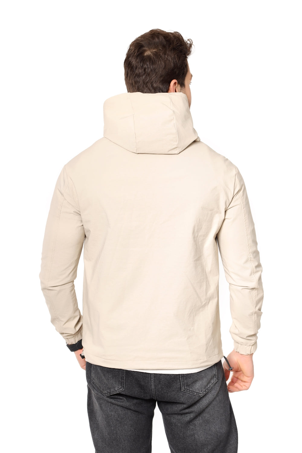 Jacket soft with lining-Beige