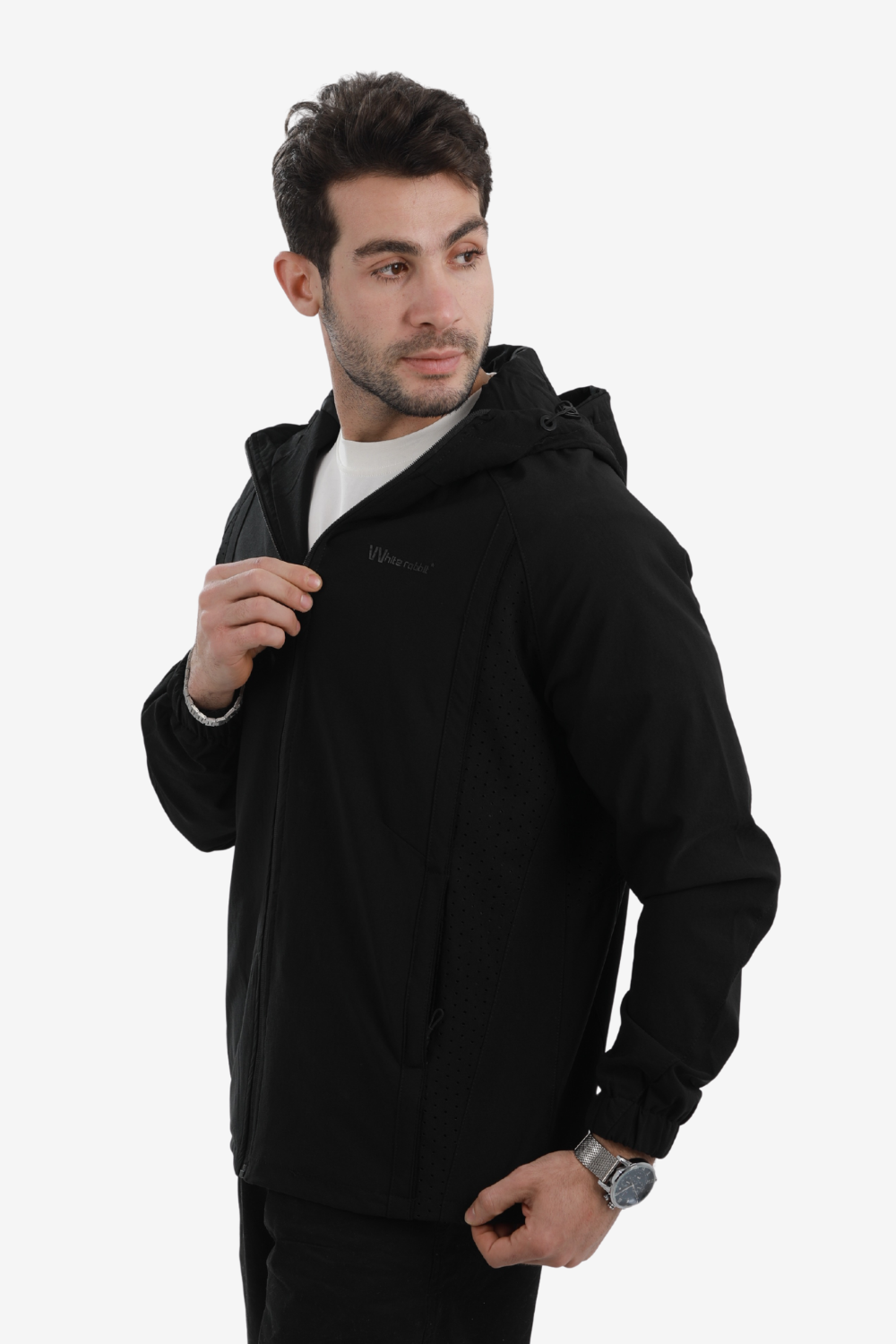 Jacket soft with lining-Black