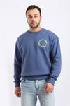 Side Pocket Full Sleeves Sweatshirt – Indigo