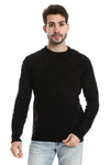 Knitted Pullover With *Ribbed Hem – Grey_White