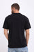 Black Casual Round Neck T-Shirt