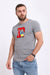 Cotton Round Neck T-Shirt With Embroidered Bear